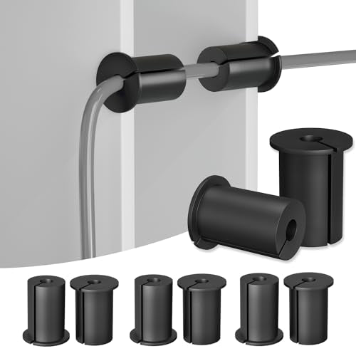 ELFCULB Starlink Cable Routing Kit,Starlink Wall Grommet for 1" Wall Hole,Starlink Cable Feed Through Bushings,Wall Bushing for Starlink Ethernet Cable,Starlink Accessories(8 Pcs) - size: 8 PCS