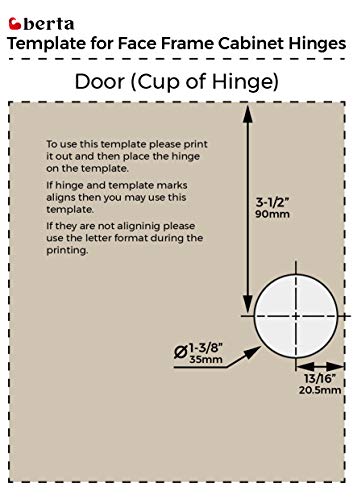 Berta 2-Pack, 1/2 inch Overlay Soft Closing Face Frame Cabinet Hinges, 105 Degree 6-Ways 3-Cam Adjustment Concealed Kitchen Cabinet Door Hinges with Screws (1/2 inch, 2 Pieces) - size: 1/2 In. Overlay | 2 Pieces