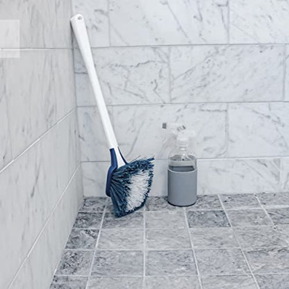 Unger EZ Reach Shower Tub and Tile Scrub Brush, Crevice Bathroom Cleaning Supplies, Non-Scratch Scrubber Tool for Showers, Fixtures, Bathtubs, Drains, Grout, and Marble - style: EZ Reach Shower Brush