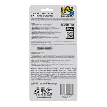 Flex Seal Epoxy, Extreme Liquid, Multi-Purpose, Durable, Permanent, Watertight, Long-Lasting Bond, for Automotive, Marine, Plumbing, Home, & Tool Repairs, Cures Black, 0.85 oz (25 mL) Syringe - style: Syringe .85 fl oz (25mL)