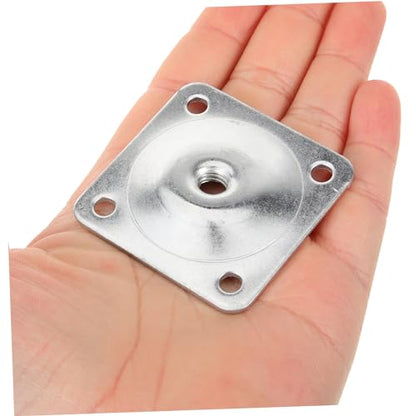 NUOBESTY 4Sets Table Leg Brackets for Furniture Repair Mounting Plates with Screws for Easy Installation Versatile for Strengthening Sofa Chair Legs