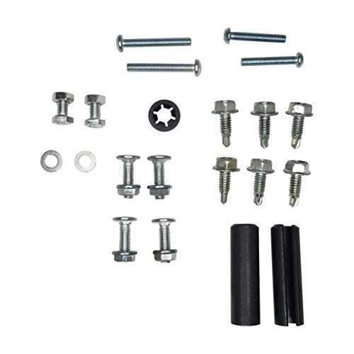 Universal Garage Door Lock Kit with Spring Latch and Keyed Handle