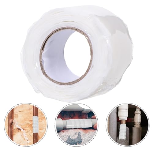 Cabilock 3m Pipe Tape Rubberized Sealant Tape Leak Repair Waterproofing Water Sealant Duct for Sewer