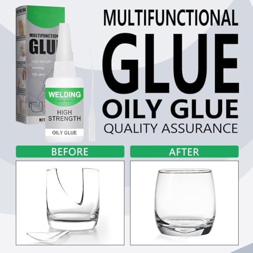 Welding High-Strength Oily Glue, Multifunctional Super Glue for Fast Repair, Universal Strong Adhesive Welding Glue for Metal, Plastic, Wood, Ceramic, Leather, Glass (2)