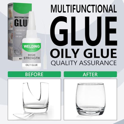 Welding High-Strength Oily Glue, Multifunctional Super Glue for Fast Repair, Universal Strong Adhesive Welding Glue for Metal, Plastic, Wood, Ceramic, Leather, Glass (2)