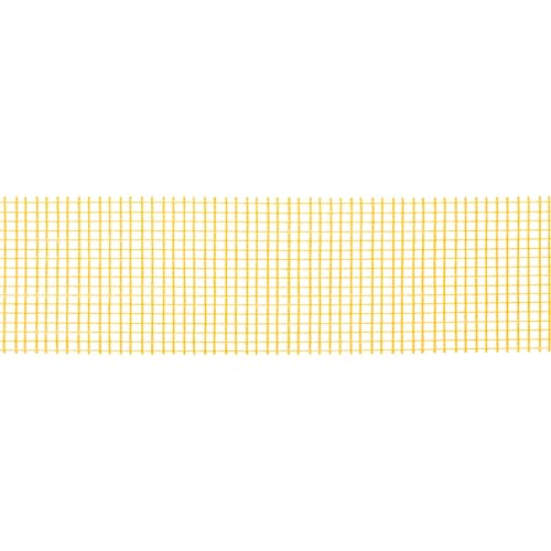 TOOLPRO Self- Adhesive Fiberglass Mesh Drywall Tape for Sealing Drywall Joints. (1, Yellow) - color: Yellow
