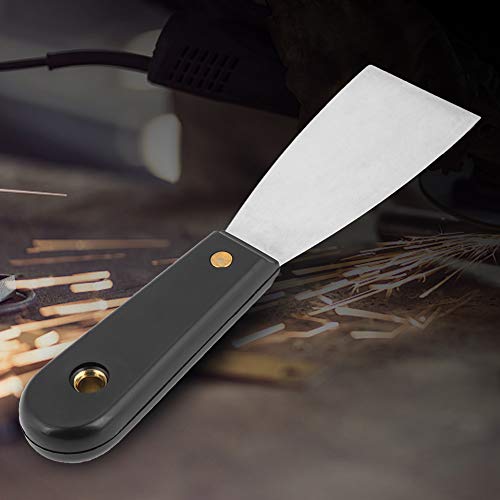 Stainless Steel Putty Knife Set, Ergonomic Non Slip Handle, Heat Treated Blade, s Scraper for Drywall Repair, Wallpaper Removal, Paint Scraping