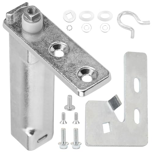 Refrigerator Door Hinge Cartridge Kit - Fits 870837 Right - Heavy Duty Metal Replacement Parts with Complete Matching Screws - Easy Install Hinge Doctor Solution
