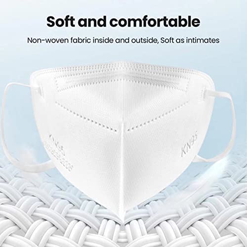 SAROULU 5-Layer Breathable Disposable KN95 Face Masks Respirator Cup Dust Safety Protection Mask - color: Dark Green-20