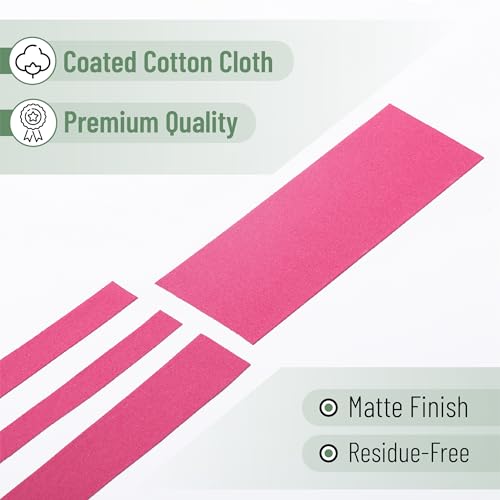 Bates- Gaffers Tape 2 Inch x 23 Yards, Pink Gaffer Tape 2 inch, Polyethylene-Coated Cloth, Non-Reflective, No Residue - color: Pink, size: 2 Inch x 23 Yards