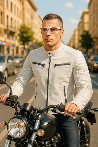 Global Vision Hercules 7 Safety Sunglasses Photochromic Auto-Darkening Clear to Smoke Lens ANSI Z87.1 - color: White