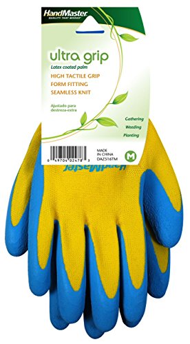 MAGID DAZ516T HandMaster Dazzle Rubber Coated Glove, Medium - size: Medium