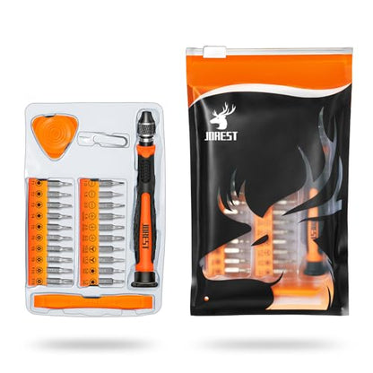 JOREST 24Pcs Small Precision Screwdriver Set with Torx T5 T6 T8 T9, Y00, Star P5, Mini Repair Tool Kit for Macbook, Computer, Laptop, iPhone, PS4 PS5, Xbox, Switch, Eyeglasses, Watch, Ring Doorbell - style: 24 in 1