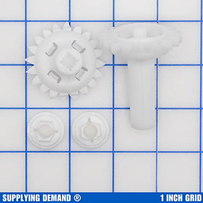 Supplying Demand 12002497 12812705 Refrigerator Freezer Drawer Gear Replacement Kit