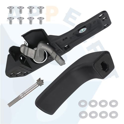 APPERFiT Interior Door Handle for Right Passenger Side Door Panel Compatible with 2007-2014 Chevy Chevrolet Silverado/GMC Sierra Truck 1500 2500 3500 Door Parts 20833602 20871483 - size: RH
