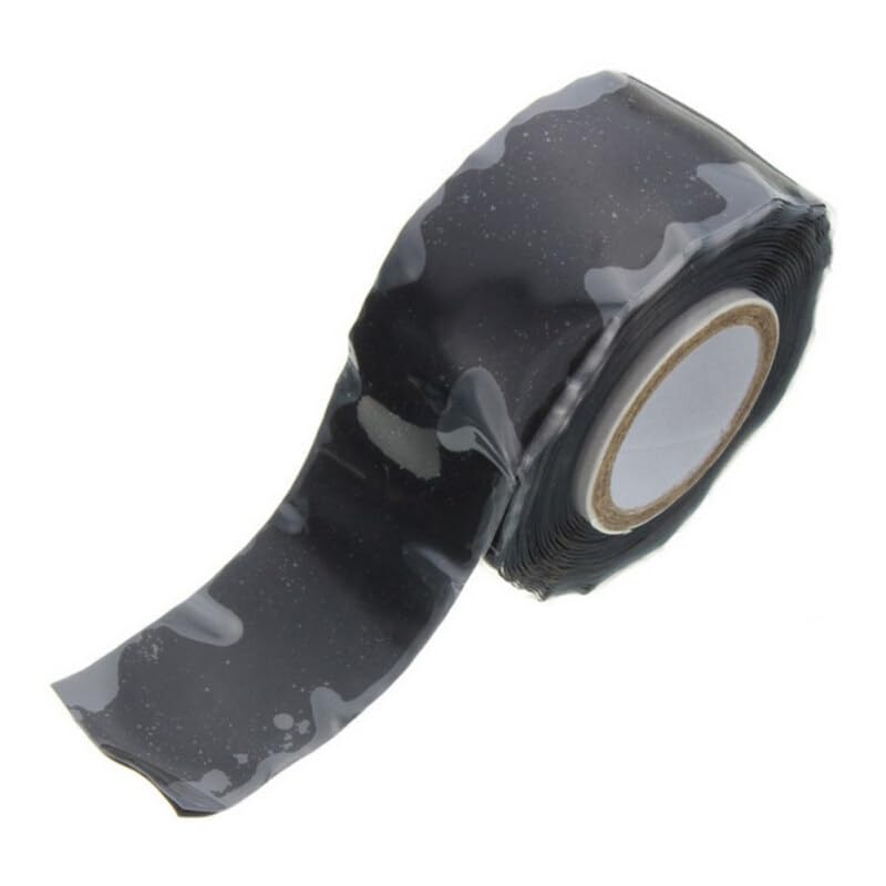 Super Strong Black Silicone Adhesive Sealing Tape Waterproof Stop Leaks Seal Repair Garden Water Pipe Repair 1.5M X 2.5cm