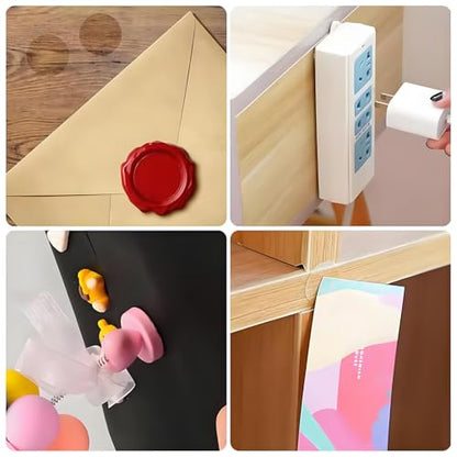 100 Pcs Double Sided Sticky Dots, 0.59" Museum Putty Clear Removable, Balloon Sticky Dots with Handle for Festival Home Office Party Poster Putty for Wall Decorations - size: 100pcs-15mm/ear