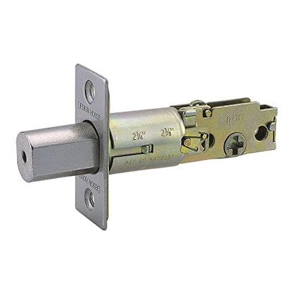 Design House 790758 2-Way Replacement Square Corner Deadbolt Latch Satin Nickel - color: Satin Nickel
