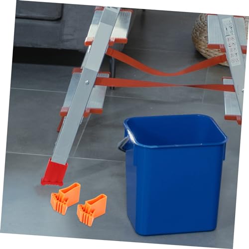 TEHAUX 4pcs Non Slips Ladder Feet Mats Rubber Ladder Foot Cushions Stair Grip Non Slip