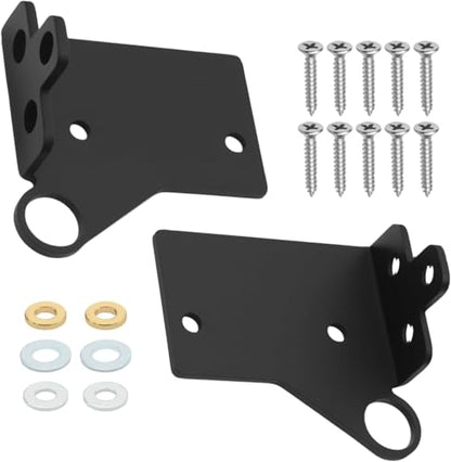 Replacement RV Refrigerator Door Hinge Repair Kit fits Norcold Polar Series Refrigerator NALX NA7LX N8XRFT N8VF NA8LX N10X N10LX, with washers and Screws