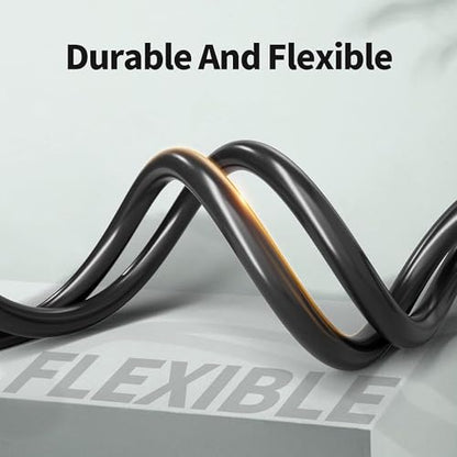 POWGRN 6 FT（2 Pack） 16/3 Black Indoor Outdoor Extension Cord Waterproof, 3 Prong Flexblie SJTW Cold Weatherproof -50°C Appliance Extension Cord 13 AMP 1625W 16AWG Electric Cable - size: 6ft-2pc