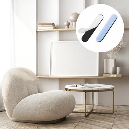 Molain 8 Pcs Furniture Slider Gliders, Self-Adhesive Rectangle Furniture Movers Sliders for Carpet Floor Protector Pads Furnitures Moving Pads for Chair Table Desk Sofa Couch
