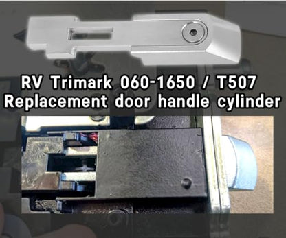for T507 RV Trimark 060-1650 Door Handle Latch Repair Kit - 304 Stainless Steel