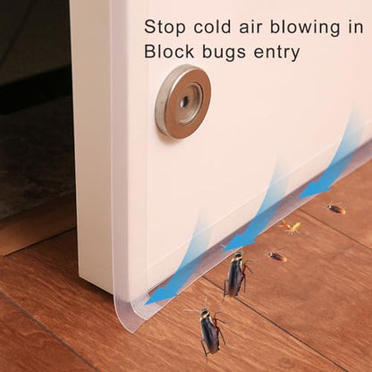 Silicone Clear Weather Stripping Door Seal, Silicone Seal Strip, Sliding Door Seal Weather Stripping, Door Draft Stopper for Side of Door, Self-Adhesive Insulation Tape for Gaps (45mm;26Ft) - size: 45mm;26Ft