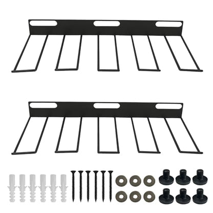 Resin Storage Shed Shelves Accessory,Wall Mount Tool Storage Rack with EZ Bolt Assembly for Suncast Select Outdoor Shed Models Wall Mount Tool Organizer for Hanging Lawn and Garden Tools