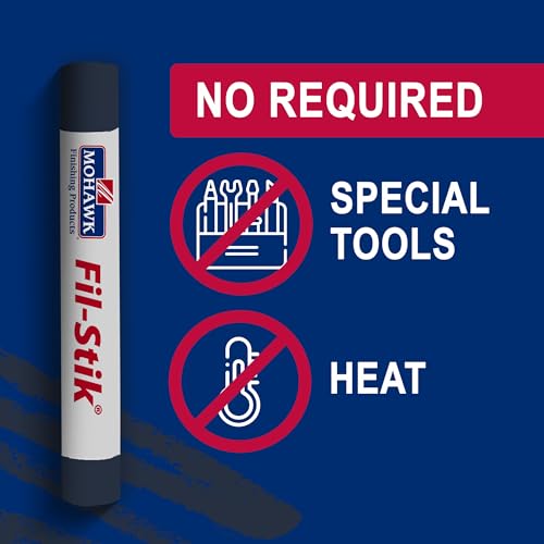 Mohawk Fil-Stik Wax Putty Stick for Wood Repair, Royal Blue M230-1509, 1 Count