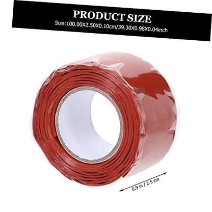DOITOOL Flex Rubberized Seal Tape Self Adhesive Sealing Tape for Plumbing Repairs Wide Long for Water Pipe Faucet and Sewer Leak Fixes