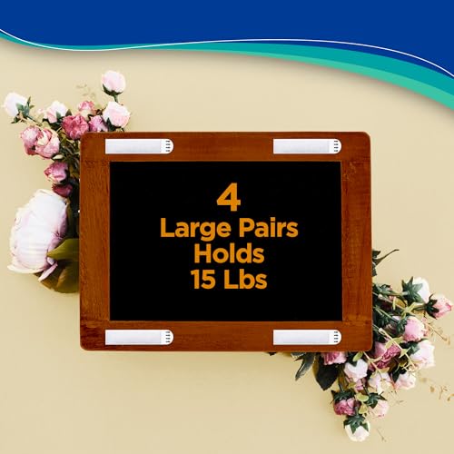 Picture Hanging Strips Heavy Duty - 64x Strips(32 Pairs), Wall Hanging Adhesive Strips for Damage-Free Picture Hangers Without Nails and Frame Mounting - style: X-Large 32 Pairs