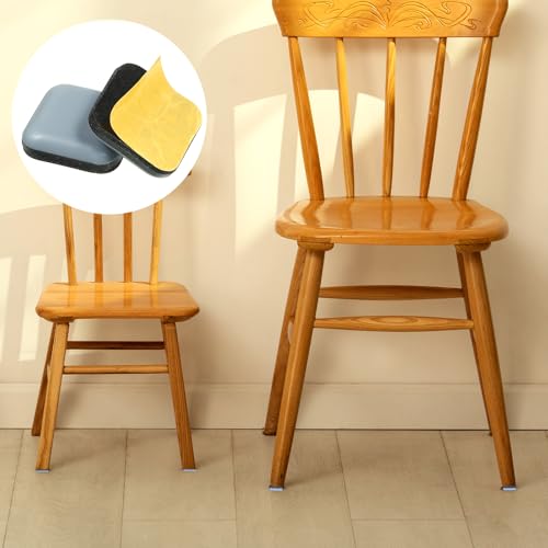 16Pcs Furniture Movers Sliders, 0.8" x 0.8" Self-Adhesive Sliders Pads, Premium Furniture Mover Slider Heavy Duty Adhesive Slider for Carpet Square - size: 0.8" x 0.8"