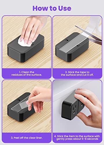 Upgraded Double Sided Tape Heavy Duty,Extra Large Nano Double Sided Adhesive Mounting Tape,Clear & Tough Sticky Poster Wall Tape ,1.18 x 120 In,Multipurpose Tape Picture Hanging Strips for Home Office - size: 1.18 x 120 inch