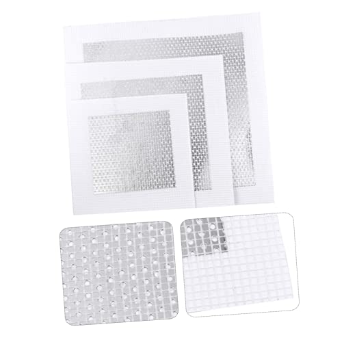 jojofuny 3pcs Self-Adhesive Wall Repair Patch Kit for Quick Drywall Hole Mending Mesh Patches for Wall Repair