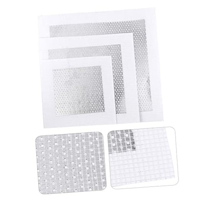 jojofuny 3pcs Self-Adhesive Wall Repair Patch Kit for Quick Drywall Hole Mending Mesh Patches for Wall Repair