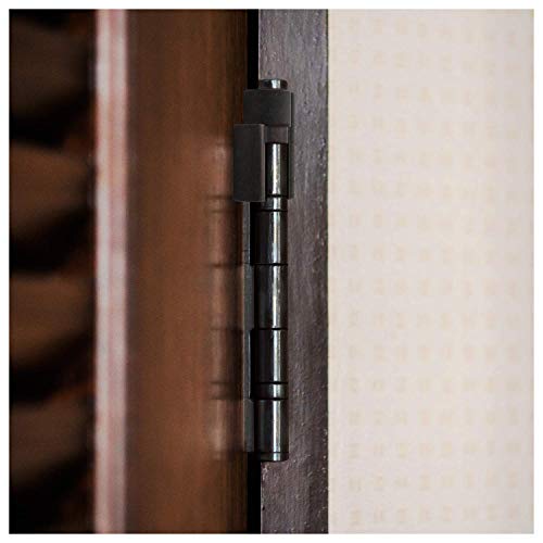 Nuk3y Door Saver 3 III Hinge Pin Stop for Residential Doors Fits All 3"" to 4-1/2"" Hinges (Oil Rubbed Bronze) - color: Oil Rubbed Bronze