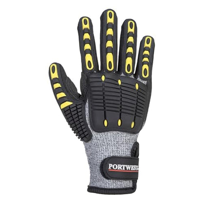 Portwest Anti Impact Cut Resistant Glv Ressistant Safety Work Protection Maximum Abrasion ANSI 105, XXL - size: XX-Large