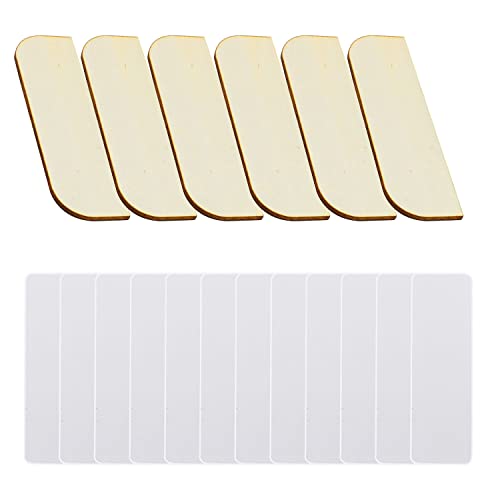 Hinge Repair Plate Hinge Repair Kit 6PCS Kitchen Cabinet Hinges Cabinet Door Hinge Door Hole Cover Plate Wooden Hinge Filler Plates with 12PCS Tapes