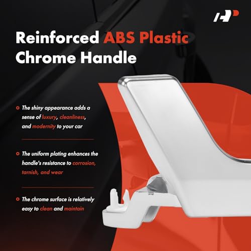 A-Premium Interior Door Handle Repair Kit Front or Rear Left Driver Side - Compatible with 2008-2015 Mercedes-Benz W204 X204 Series C230 C250 C300 C350 C400 C63 AMG C63 AMG S GLK250 GLK350 - style: Front Left or Rear Left
