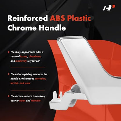 A-Premium Interior Door Handle Repair Kit Front or Rear Left Driver Side - Compatible with 2008-2015 Mercedes-Benz W204 X204 Series C230 C250 C300 C350 C400 C63 AMG C63 AMG S GLK250 GLK350 - style: Front Left or Rear Left
