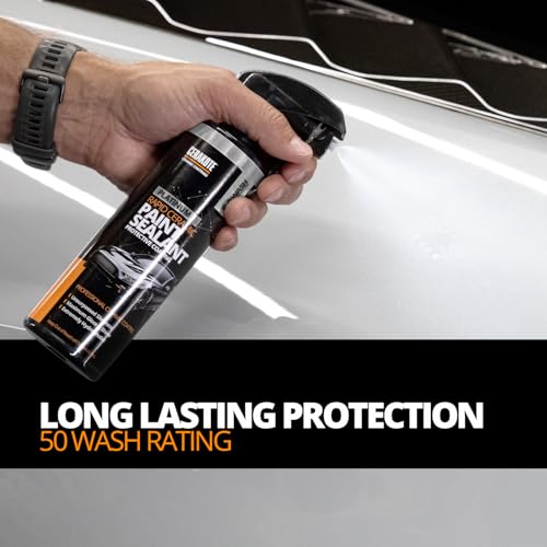 CERAKOTE® Platinum Rapid Ceramic Paint Sealant Spray - 14 oz. - 50 Wash Rating - Maximum Gloss & Shine – Extremely Hydrophobic – Unmatched Slickness - Ceramic Spray Coating - size: 16 Oz. Kit