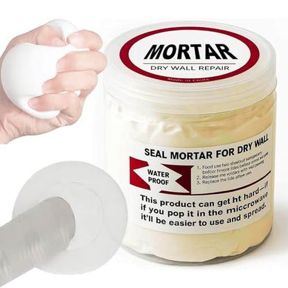 2026 Upgraded Moldable Sealant Clay Putty – Easy-to-Use Waterproof Sealing Mastic for Wall Holes, Mouse Hole Sealer, Pipe Leak Repair & Duct Seal,Indoor/Outdoor Use,0.5 lb (227g)