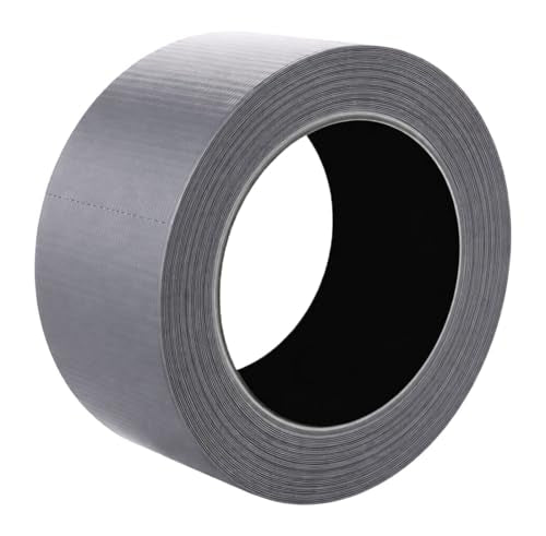 Brixwell Duct Tape Heavy Duty 2 Inch x 30 Yards Gray, Waterproof Adhesive Roll with Reinforced Cotton Mesh Backing, Professional Grade for Indoor Outdoor Repairs, Sealing, Bundling, Packaging Use - size: 2" X 30 Yards