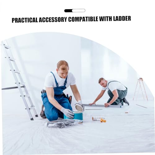 Mipcase 2Pcs Non Slip Ladder Feet Pads Durable Cushion Covers for Extension Step Ladders Wear Resistant Foot Mats for Enhanced Stability and Floor Protection