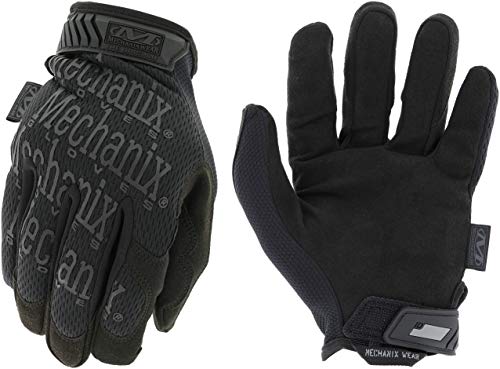 Mechanix Wear: The Original Covert Tactical Work Gloves with Secure Fit, Flexible Grip for Multi-purpose Use, Durable Touchscreen Safety Gloves for Men (X-Large, Black) - color: Black, size: X-Large
