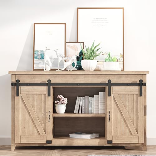 ZEKOO 5FT Super Mini Sliding Barn Door Hardware Kit for Double Door Cabinet, Small Barn Door Hardware Track Kit for TV Stand, Cupboards, Storage Cabinets, Wardrobes, I Shape Hanger (No Cabinet) - color: Super Mini " I " Shape, size: 5FT Track Kit (Double