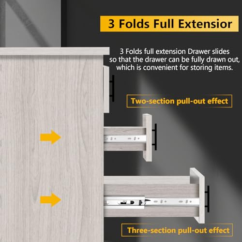 14 inch Ball Bearing Drawer Slides 6 Pairs (12pcs) - 100LB Capacity, Full Extension Side Mount Slides for Kitchen Cabinets, Wardrobes, Office Furniture (Silver 14inch) - color: Silver, size: 14 Inch