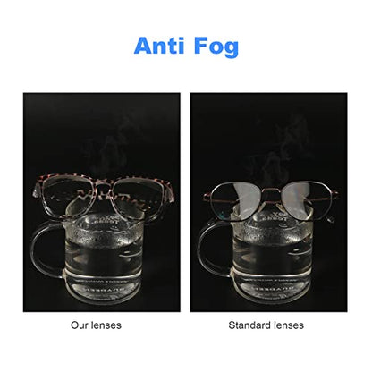 Stylish Safety Glasses Goggles for Women Girls Anti-fog Glasses Protective Eyewear Clear Glasses - color: 1 Pack: Tortoise