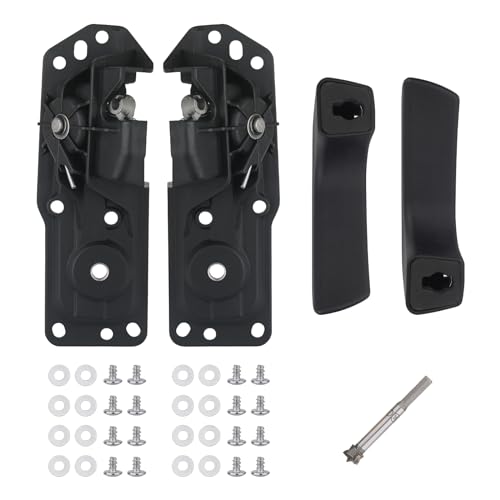 APPERFiT Interior Door Handle Repair Kit (Pair) Compatible with 2007-2014 Chevy Silverado GMC Sierra 1500/2500 HD / 3500 HD Replaces 20833606 20871488 20833602 20871483 - size: Pair